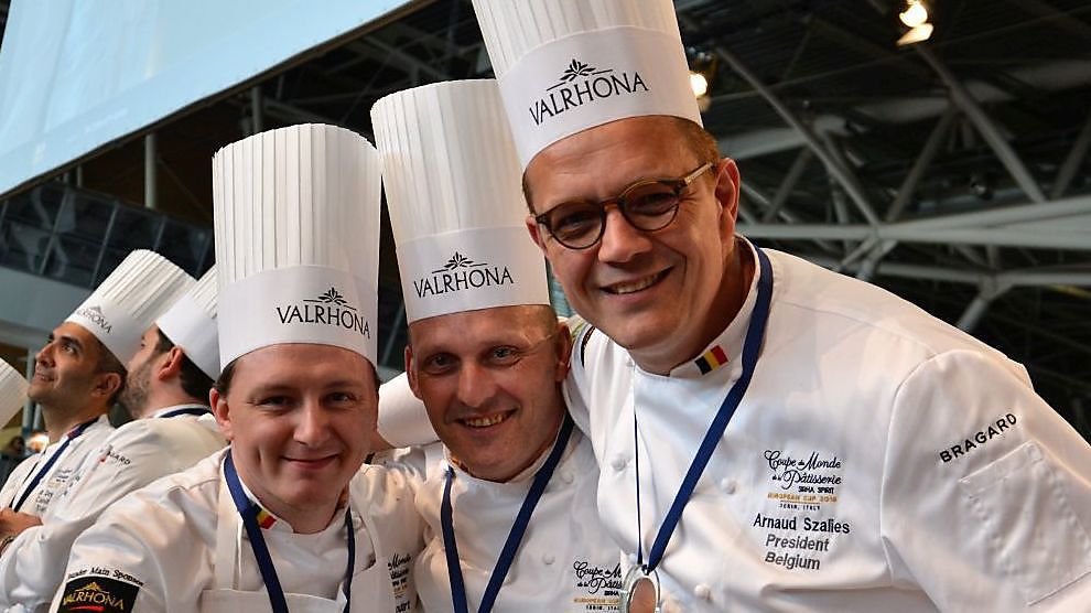 België pakt zilver op Europees kampioenschap voor patisserie