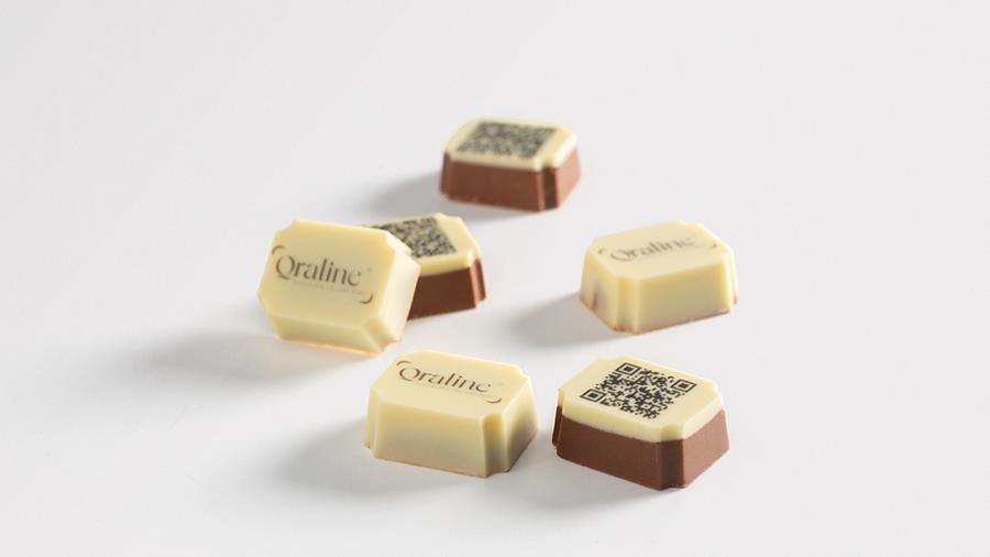 CHOCOLATERIE VEREECKE LANCEERT QRALINE™, DE EERSTE PRALINE DIE JE KAN SCANNEN