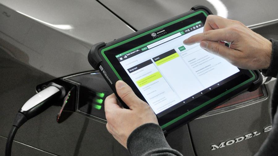 Diagnostic des batteries haute tension avec le mega macs