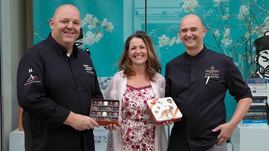 Chocolade en kunst smelten samen