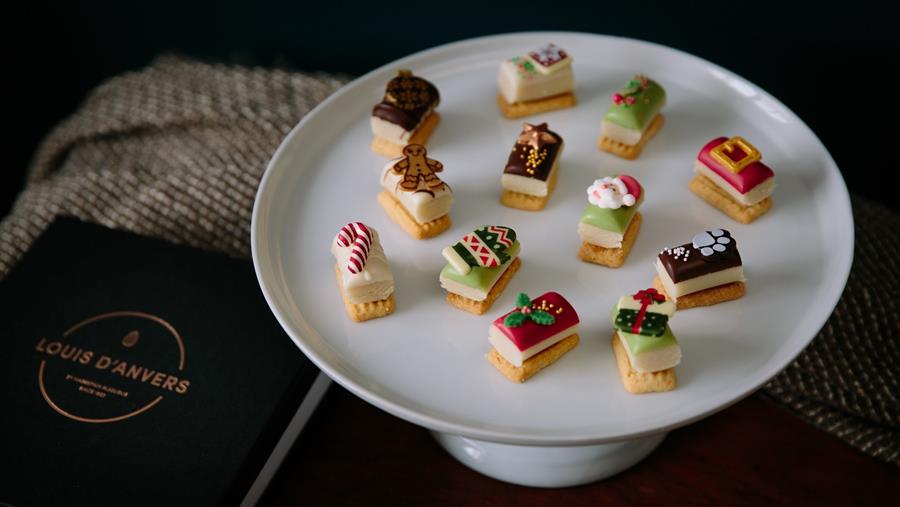 La marque anversoise de massepain "Louis d'Anvers" lance une boîte à pâtisserie de luxe