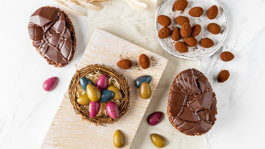 Les concepts de Pâques des Callebaut's Chocolate Academy Chefs