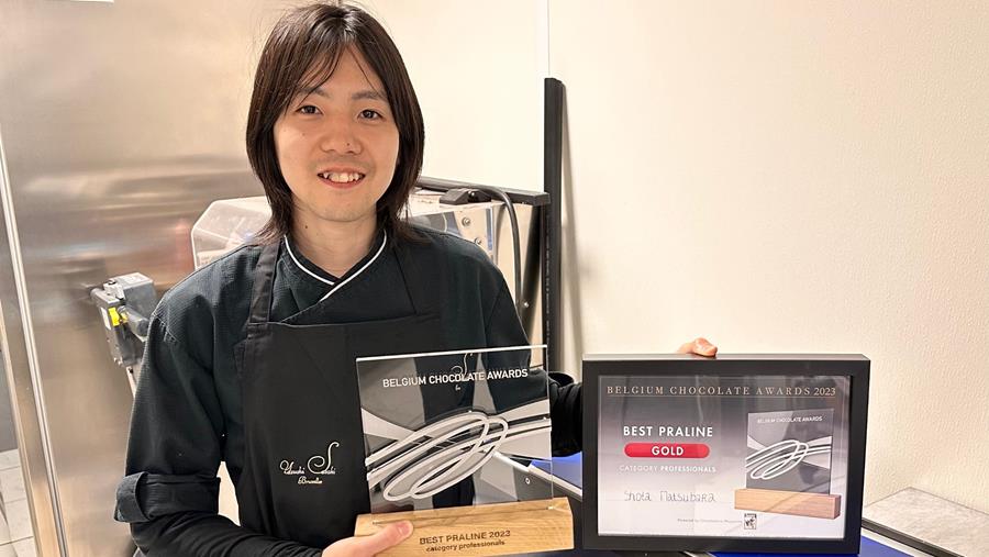 Le gagnant Shota a créé une praline ‘naturellement bonne’