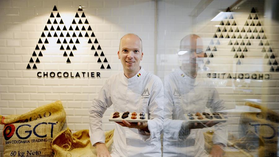 David Maenhout nommé Chocolate Personality of the year
