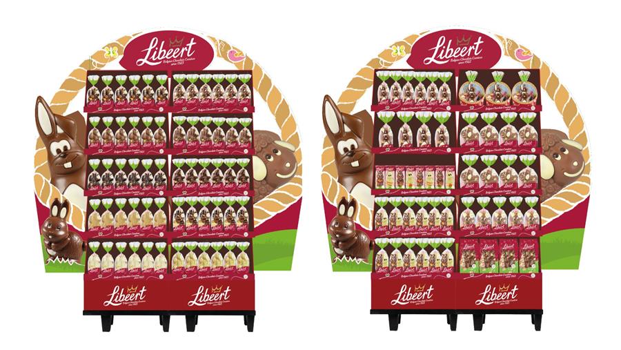 Ambiance de Pâques instantanée grâce à un matériel promotionnel "facile à utiliser" Libeert