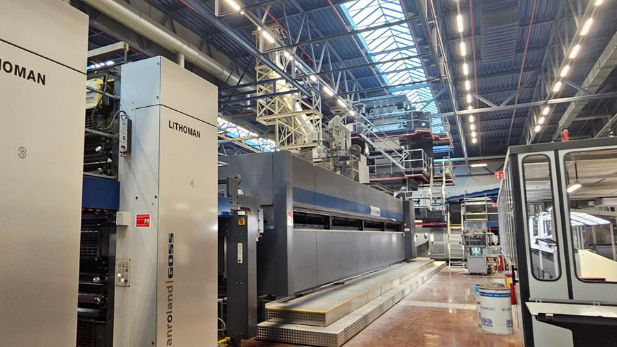 Dalende omzet voor drukkerijactiviteiten Roularta