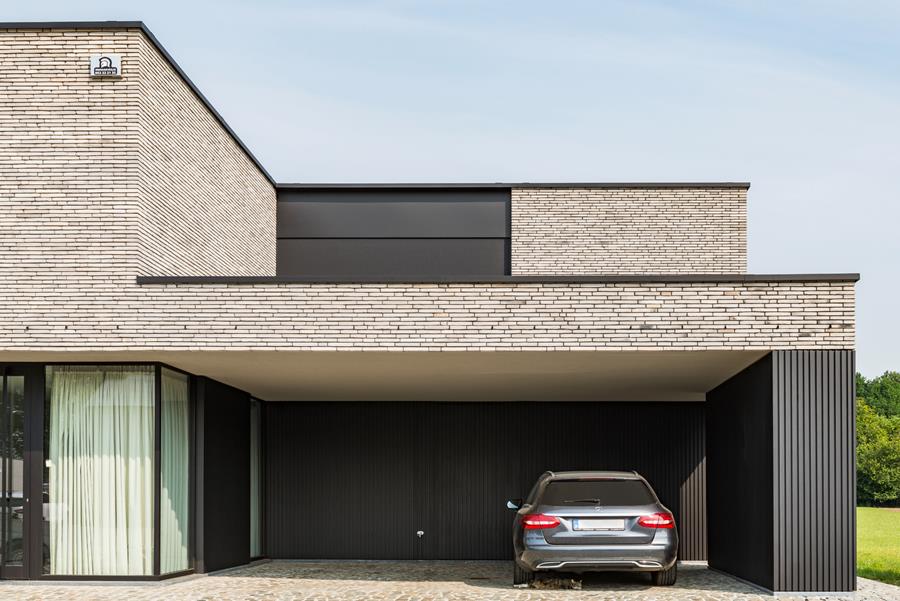 Contrasterende gevelmaterialen met minimaal onderhoud