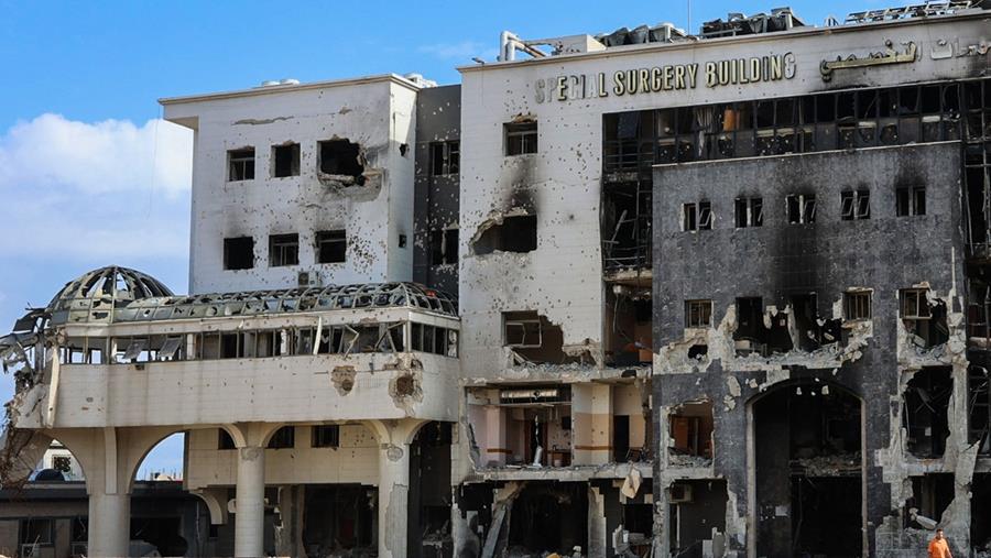 Des médecins descendent dans la rue pour Gaza