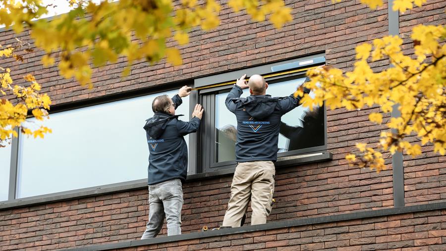 Woningupgrade met screens op zonne-energie