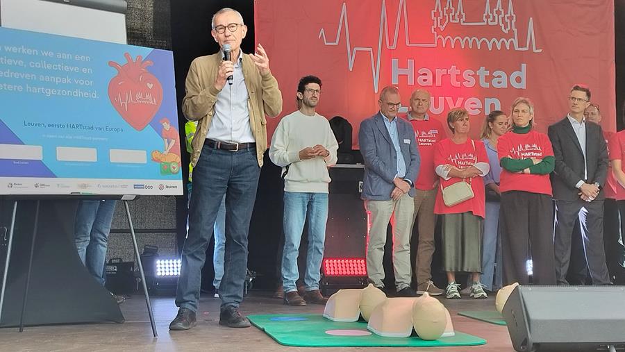 Vandenbroucke kondigt in Leuven nationaal hart- & vaatplan aan