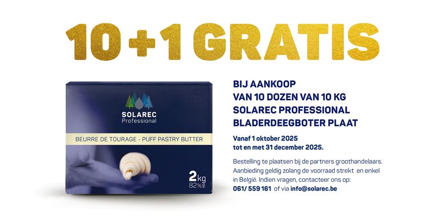 Bladerdeegboter SOLAREC Professional : Kwaliteit om van te genieten