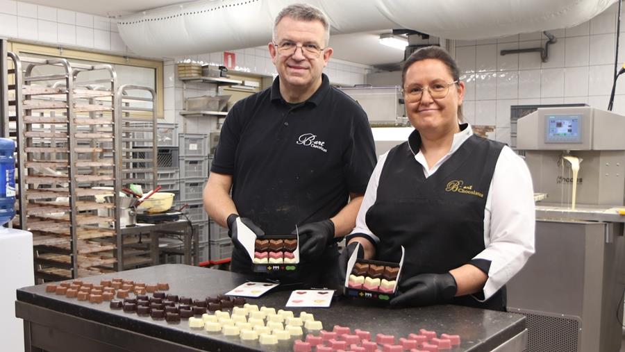 Chocoladegeschenk als branding Maasmechelen