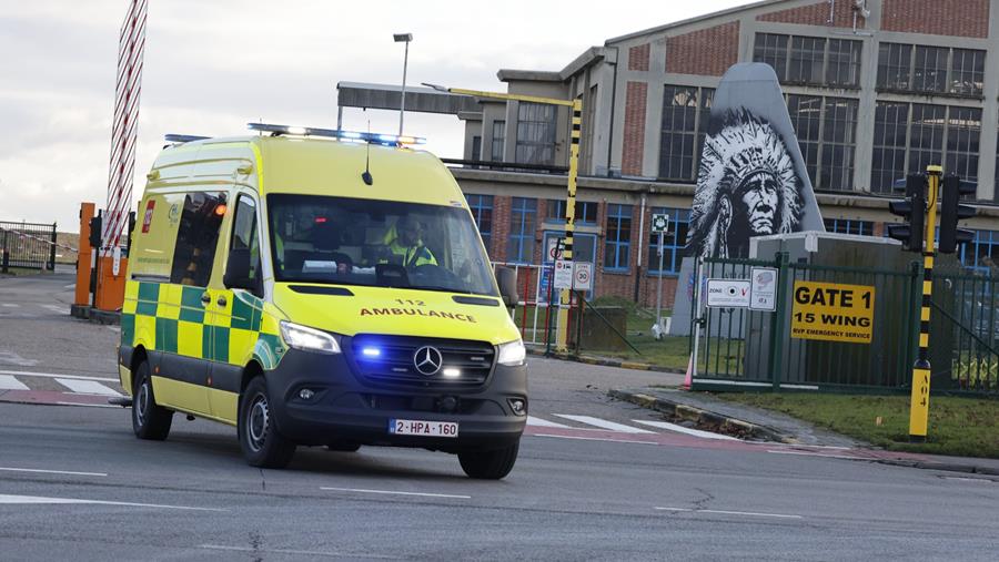 Zeven patiënten overgevlogen naar België