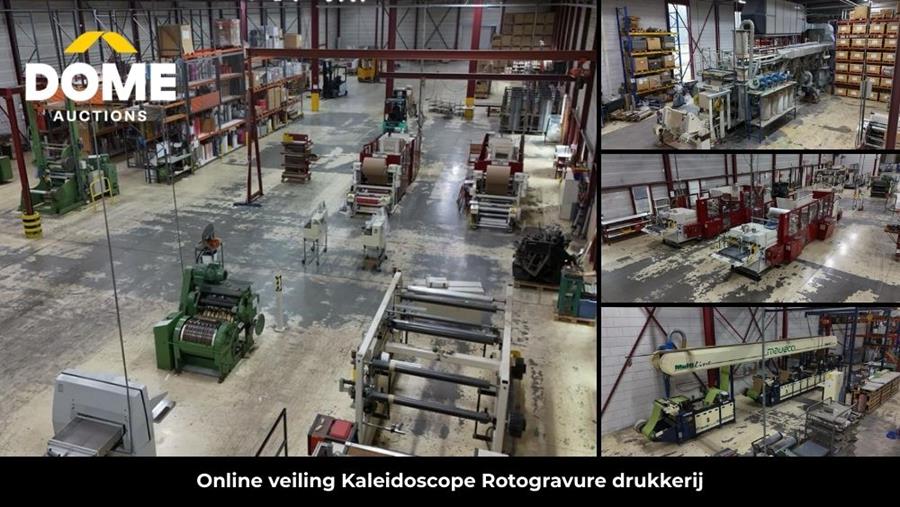 Online veiling rotogravure drukkerij Kaleidoscope