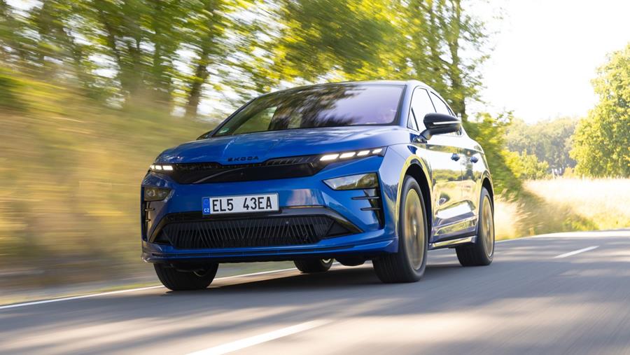 Essai du Škoda Enyaq Coupé RS 4x4 (84 kWh - 250 kW/340 ch)