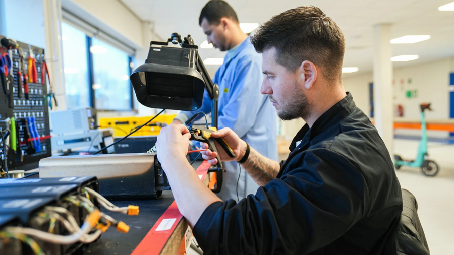 Circulair batterijbeheer in professionele tools
